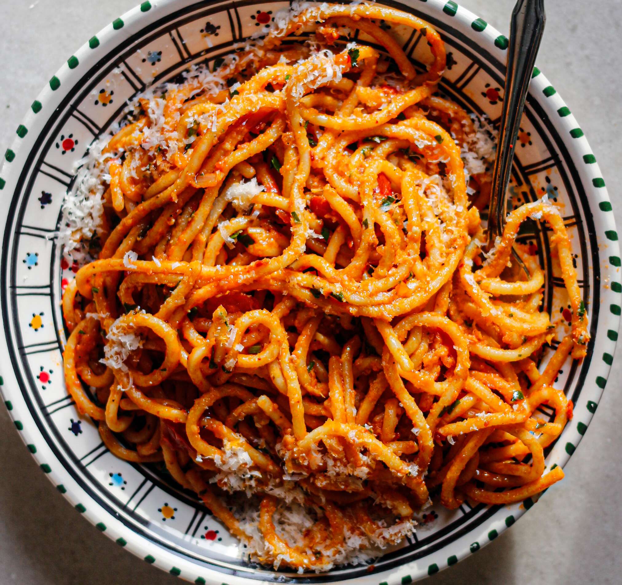 طرز تهیه اسپاگتی آرابیاتا