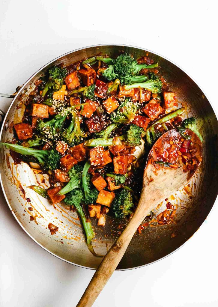 طرز تهیه سوخاری ترد توفو