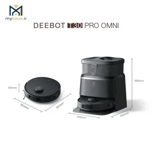 جارو رباتیک Ecovacs T30 Pro Omni جارو رباتیک اکووکس T30 Pro Omni