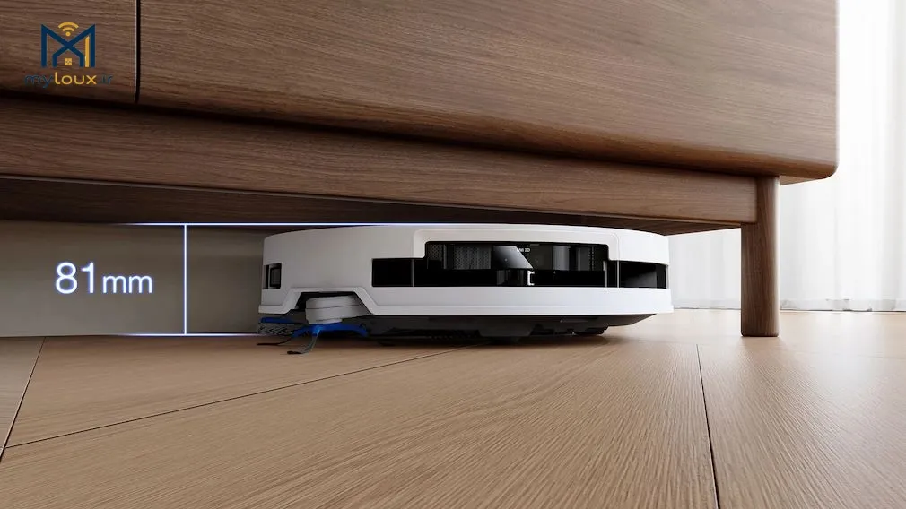 فناوری TruEdge 2.0 برای نظافت لبهها در Ecovacs T50 Pro Omni