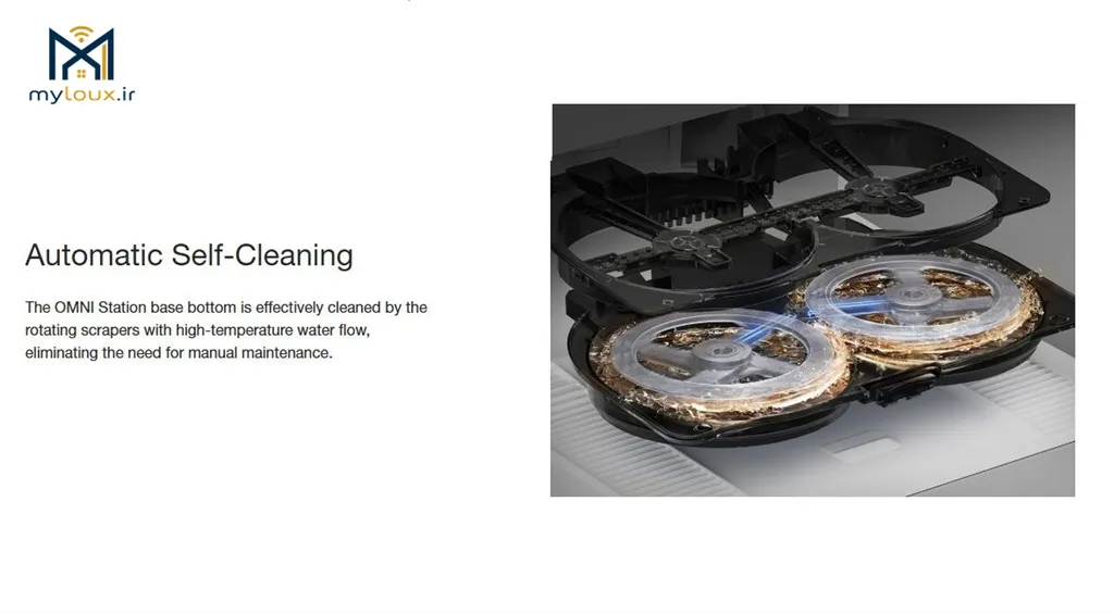 برس و پدهای تیکشی Ecovacs T50S Pro Omni