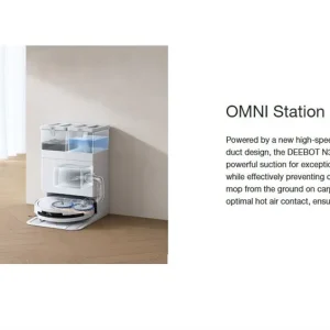 جارو رباتیک Ecovacs T50S Pro Omni جارو رباتیک Ecovacs T50S Pro Omni - تصویر 8