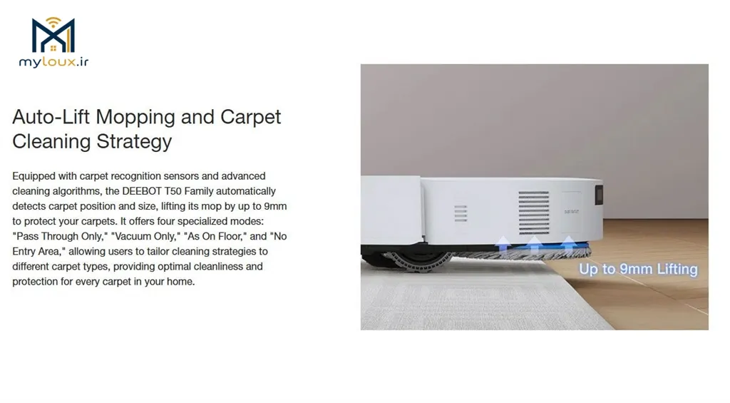 جارو رباتیک Ecovacs T50S Pro Omni