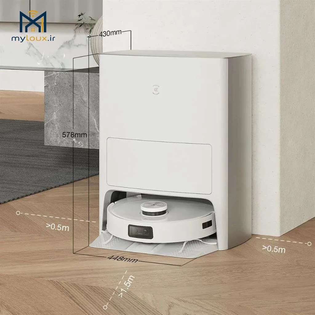 سیستم مسیریابی جارو رباتیک Ecovacs X1e OMNI