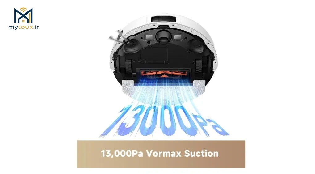 برس و سنسورهای جارو رباتیک MOVA E20S Pro