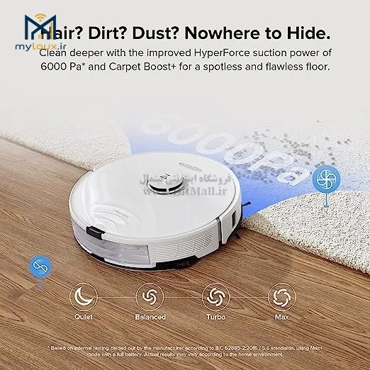 ناوبری لیزری جارو رباتیک Roborock S8