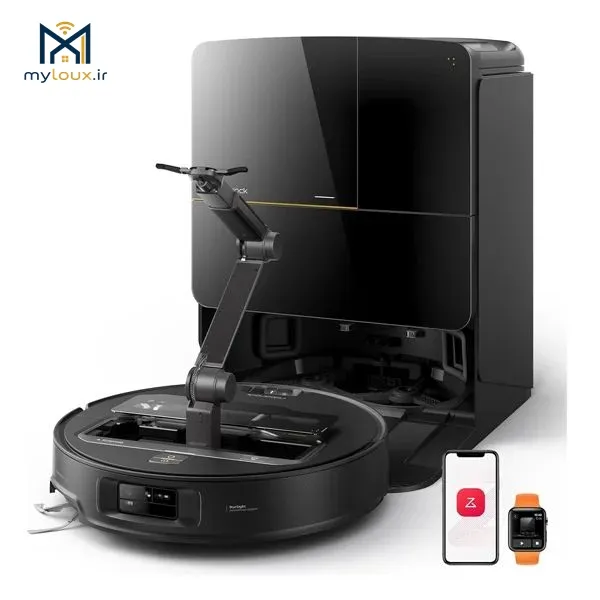 عملکرد نظافت جارو رباتیک Roborock Saros Z70