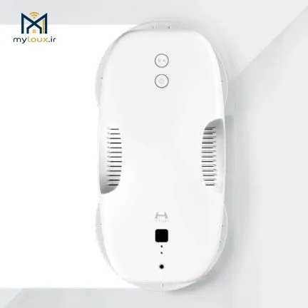 عملکرد ربات شیشه پاک کن HUTT DDC55 روی شیشه