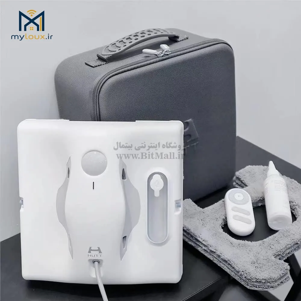 تجربه کاربری ربات شیشه پاک کن HUTT W8
